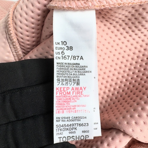 Top Shop Bomber Jacket in Light Pink - Picture 9 of 10